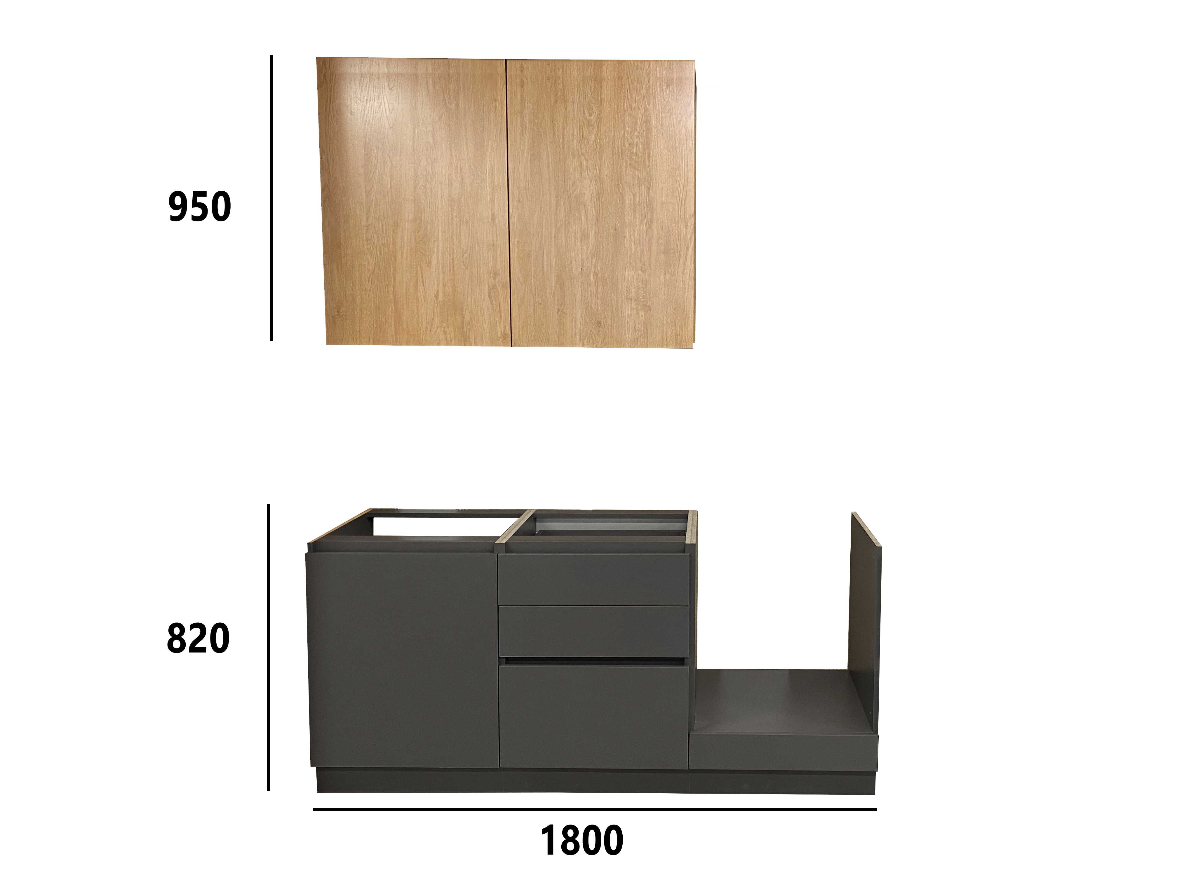 kitchen_boston_1800_bez_paneley_4 Кухонный гарнитур Бостон 1800 дуб графит